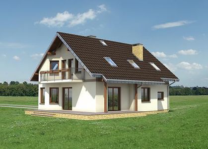 Фасад дома FII-8867-72 Фасад дома FII-8867-72